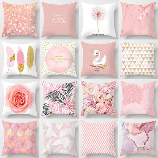 Blush Garden Cushion Cover Collection by Simple Homes