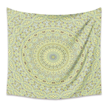 Boho Mandala Wall Tapestry – Rectangular Polyester Hanging Art J / Plus velvet / 73x95CM by Simple Homes