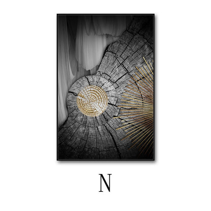 NovaForm™ Abstract Wall Art – Modern Canvas Painting with Aluminum Frame