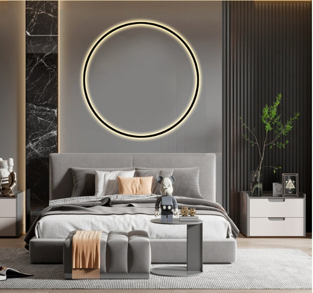 Minimalist Halo LED Wall Lamp