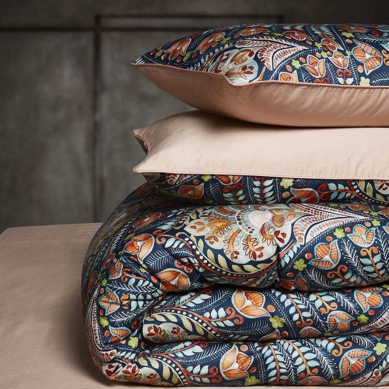 Floral Garden Pure Cotton 4-Piece Bedding Set – American Style Comfort & Elegance