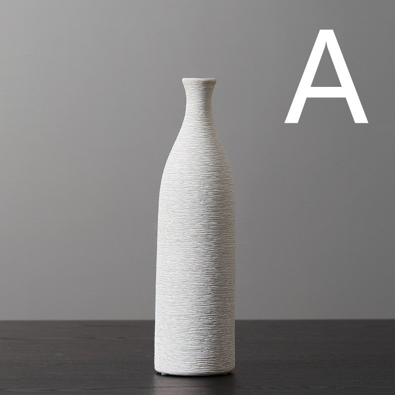 Solaro Ceramic Vases – Minimalist Tall Silhouettes