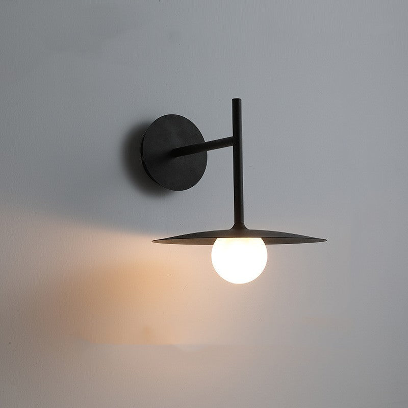 NordGlow™ Nordic Wall Light – Minimalist Iron Sconce for Bedroom & Living Room