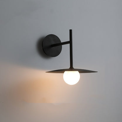NordGlow™ Nordic Wall Light – Minimalist Iron Sconce for Bedroom & Living Room