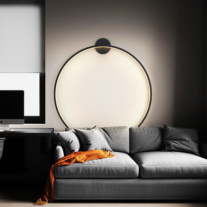 Minimalist Halo LED Wall Lamp