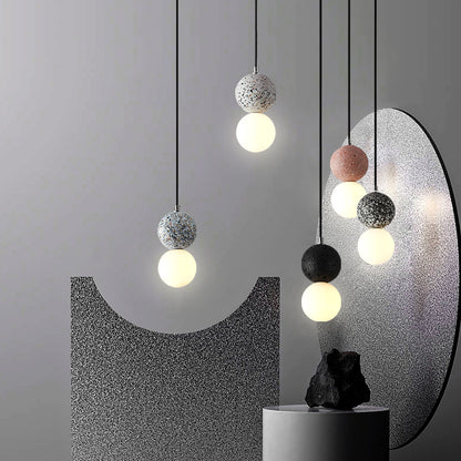 Terra Duo Cement Pendant Light