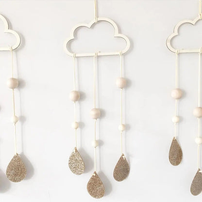 DIY Pine Wood Wall Hanging Kit – Planet & Star Theme 2style by Simple Homes