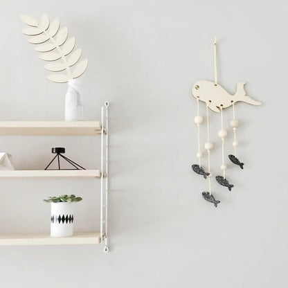 DIY Pine Wood Wall Hanging Kit – Planet & Star Theme 3style by Simple Homes