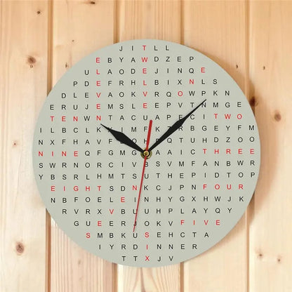 DotTime Wall Clock Photo Color by Simple Homes