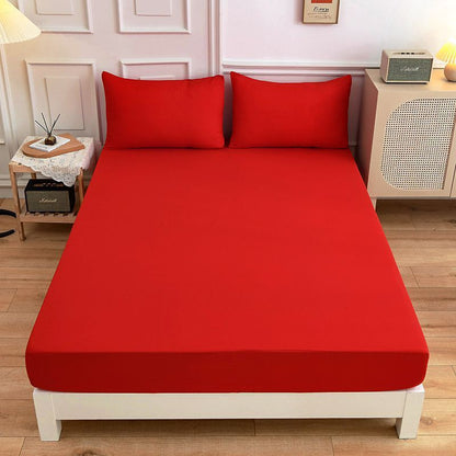 Essential Colors Fitted Sheet & Pillowcase Set