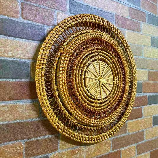 Solstice Rattan Wall Art