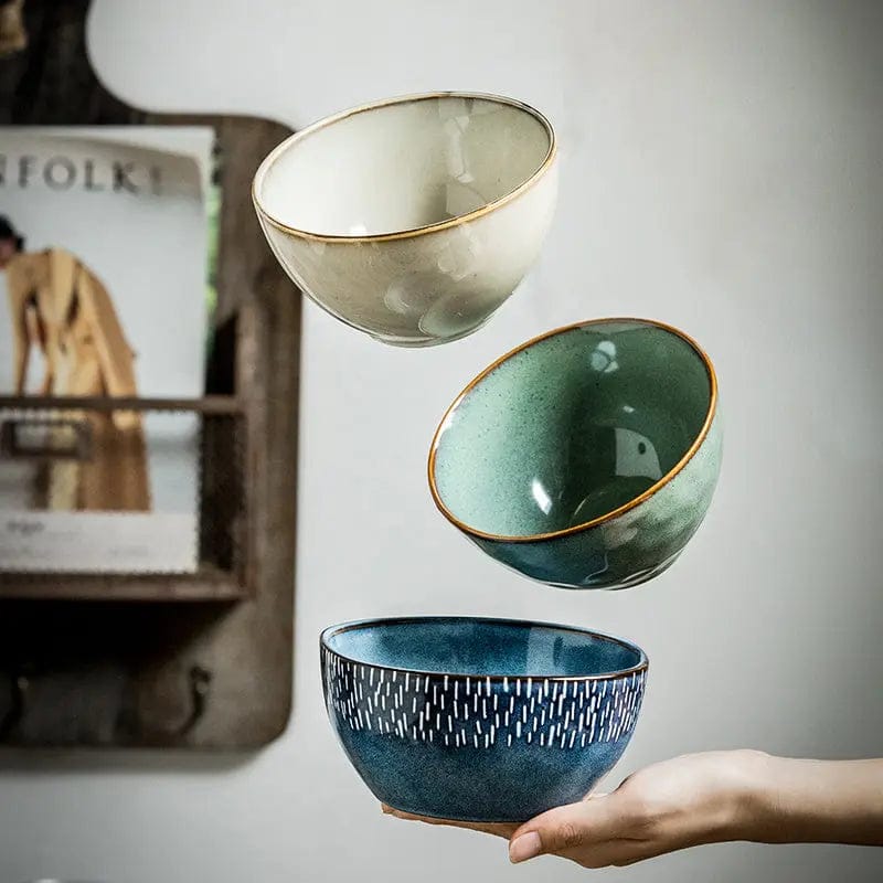 Echo Form – Artisan Glaze Porcelain Bowls by Simple Homes
