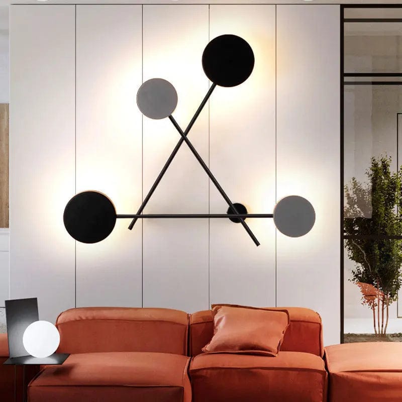 Eclipse Geometry Wall Lamp by Simple Homes