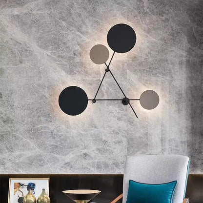 Eclipse Geometry Wall Lamp by Simple Homes