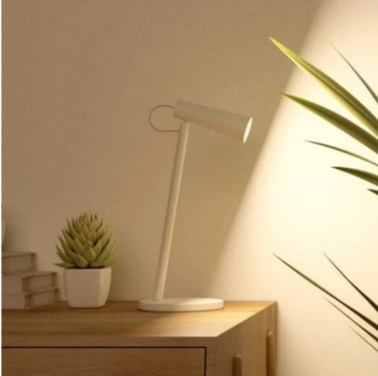 GlowBeam™ Rechargeable LED Desk Lamp – Minimalist White Light for Home & Office