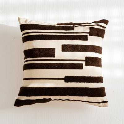 Handwoven Boho Stripe Pillow Cover Collection