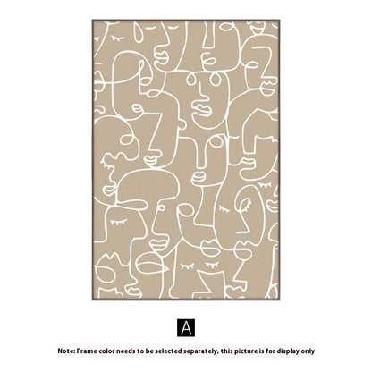 Terracotta Dreams Abstract Canvas