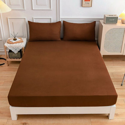 Essential Colors Fitted Sheet & Pillowcase Set