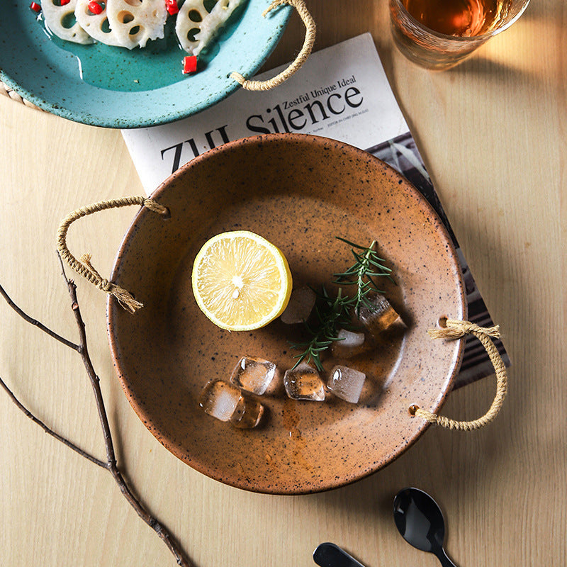 Rustic Glaze Porcelain Bowl – 6 Inch
