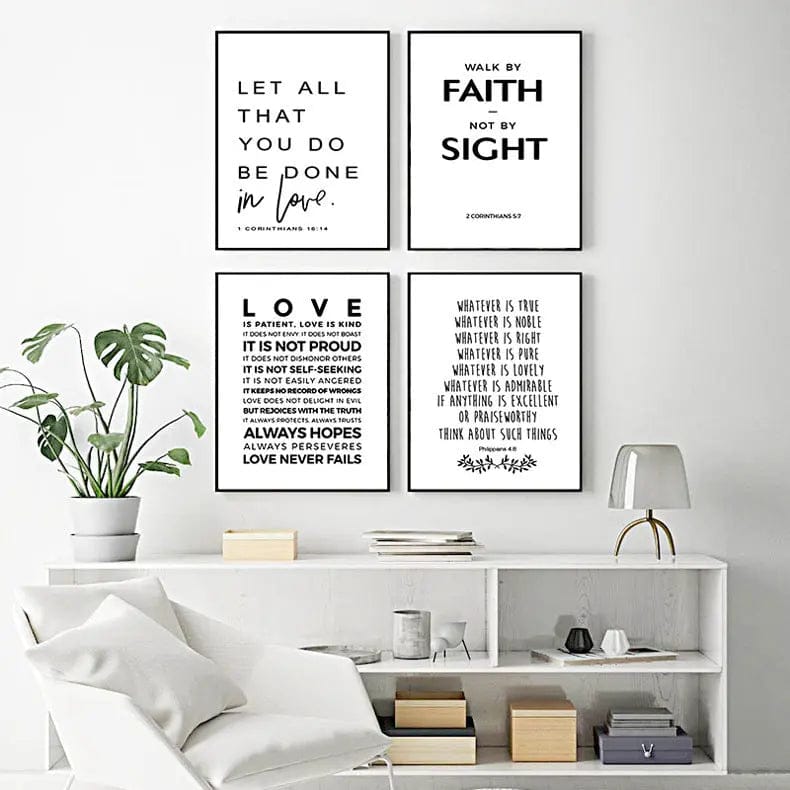 Faith & Love Wall Art Set by Simple Homes