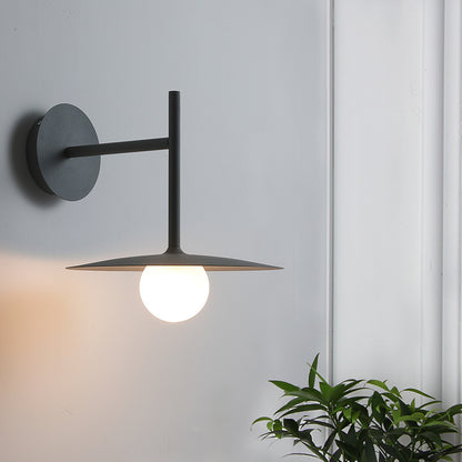 NordGlow™ Nordic Wall Light – Minimalist Iron Sconce for Bedroom & Living Room