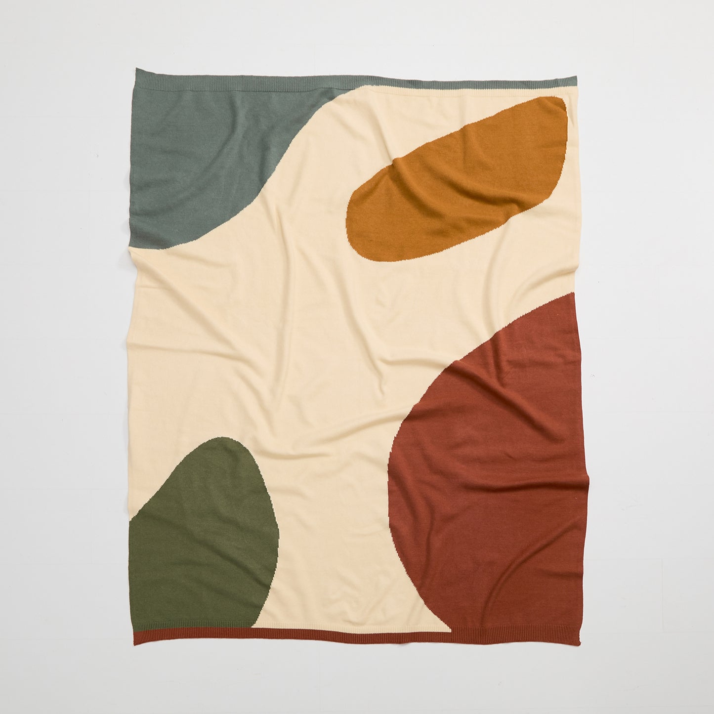 Geometric Viscose Throw Blanket – Soft, Lightweight & Stylish Accent for Sofa or Bed
