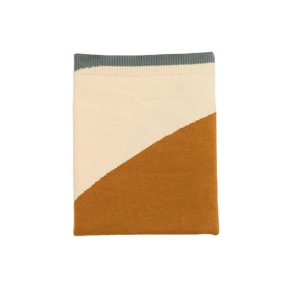 Geometric Viscose Throw Blanket – Soft, Lightweight & Stylish Accent for Sofa or Bed by Simple Homes