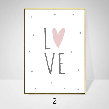 Hugs in Pastel 20x30cm / B by Simple Homes