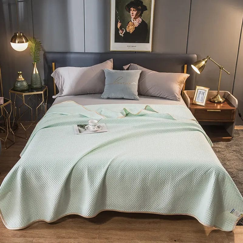 IceSilk CoolTouch Summer Quilt Lime / 150x200cm by Simple Homes