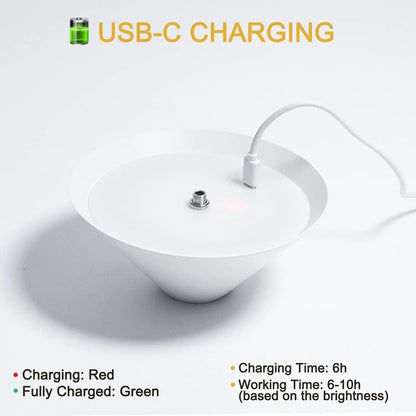 LumaFlex Touch Lamp – Adjustable Height & Warm Glow by Simple Homes