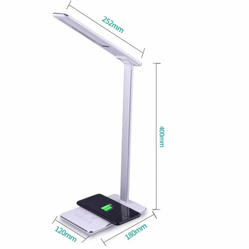 LumiCharge Pro – Wireless Charging Desk Lamp LED by Simple Homes