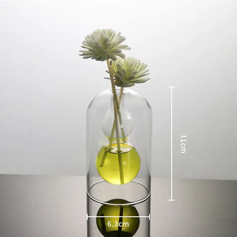 Lumière Glass Aromatherapy Vase by Simple Homes