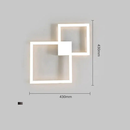 Luminova DuoFrame™ Wall Lamp White / Warm light by Simple Homes