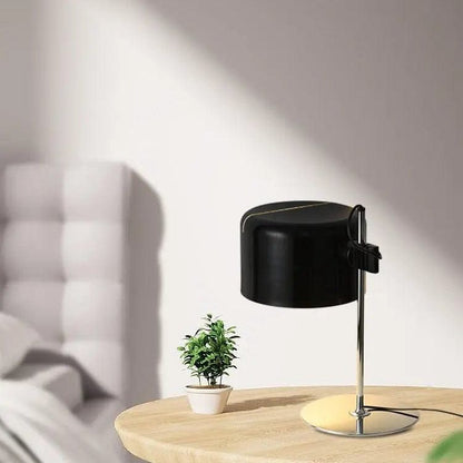 LumoArc™ Minimalist Black & White Table Lamp – Modern Living Room Accent by Simple Homes