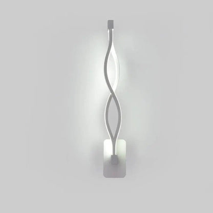 LumoWave™ Modern Sculptural LED Wall Light 2 Style / White light by Simple Homes