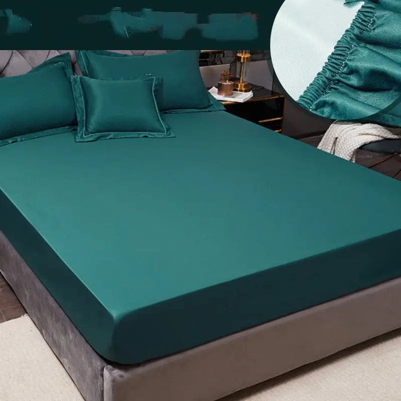 Luxury Waterproof Mattress Protector with Tencel Surface – Soft, Breathable & Silent Half pack green / 150X200 by Simple Homes