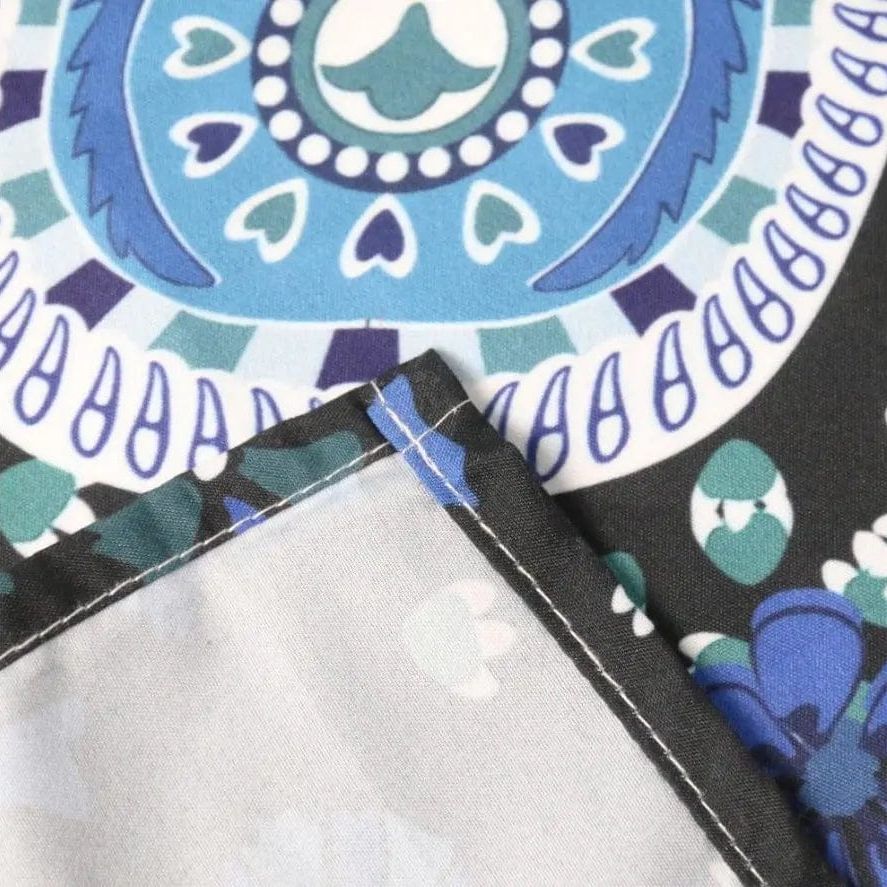 Mandala Glow – Bohemian Wall Tapestry by Simple Homes