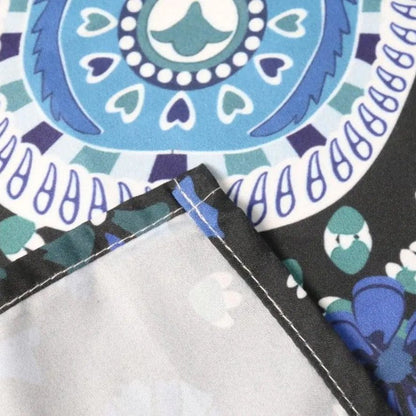 Mandala Glow – Bohemian Wall Tapestry by Simple Homes