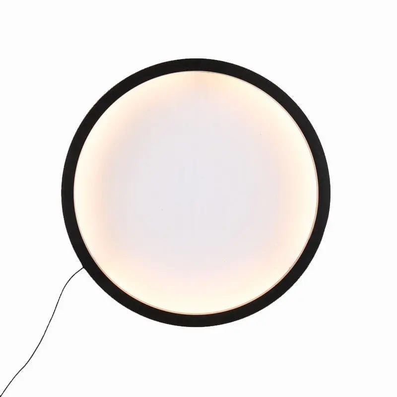 Minimalist Halo LED Wall Lamp by Simple Homes