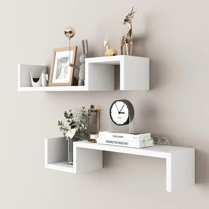 Minimalist Wall Shelf Display Set by Simple Homes