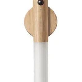 Modern LED Induction Night Light – Motion Sensor Wall Lamp with Plexiglass Shade White by Simple Homes