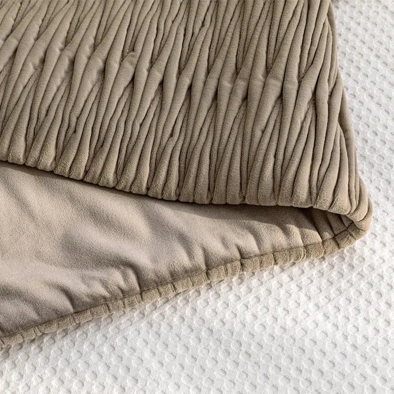 Modern Minimalist Bed Runner and Pillow cover by Simple Homes