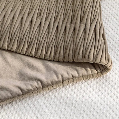 Modern Minimalist Bed Runner and Pillow cover by Simple Homes