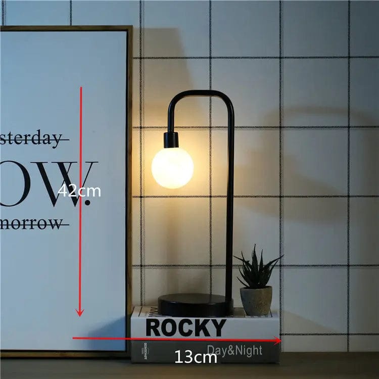 Modern Nordic Copper Wire Wall Lamp 01 Black by Simple Homes