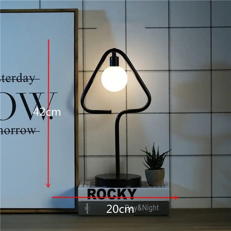 Modern Nordic Copper Wire Wall Lamp 02 Black by Simple Homes