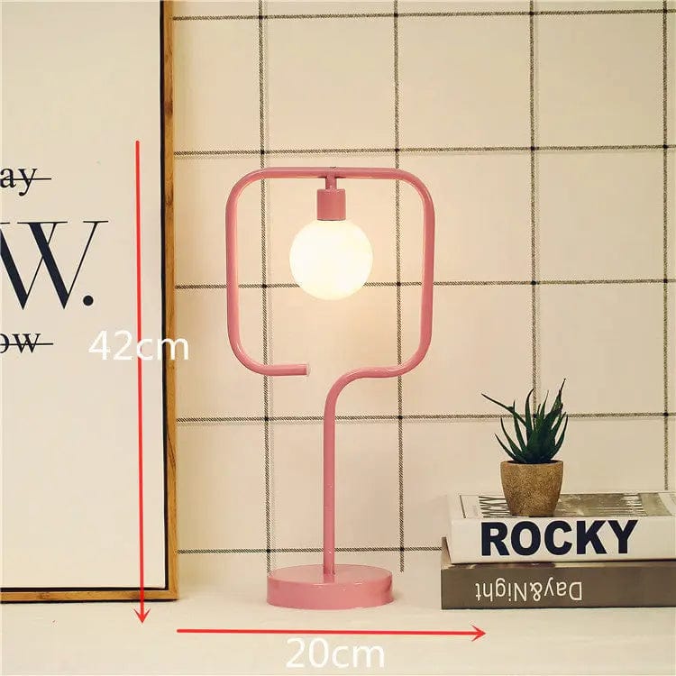 Modern Nordic Copper Wire Wall Lamp by Simple Homes