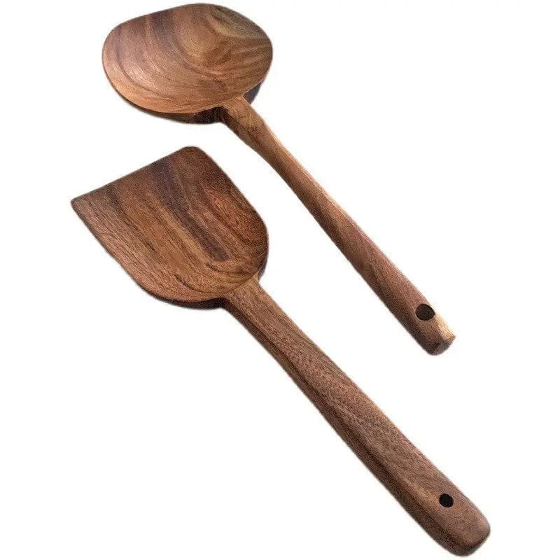 Modern Teak Cooking Utensils by Simple Homes