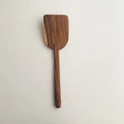 Modern Teak Cooking Utensils Teak Large Flat Shovel by Simple Homes
