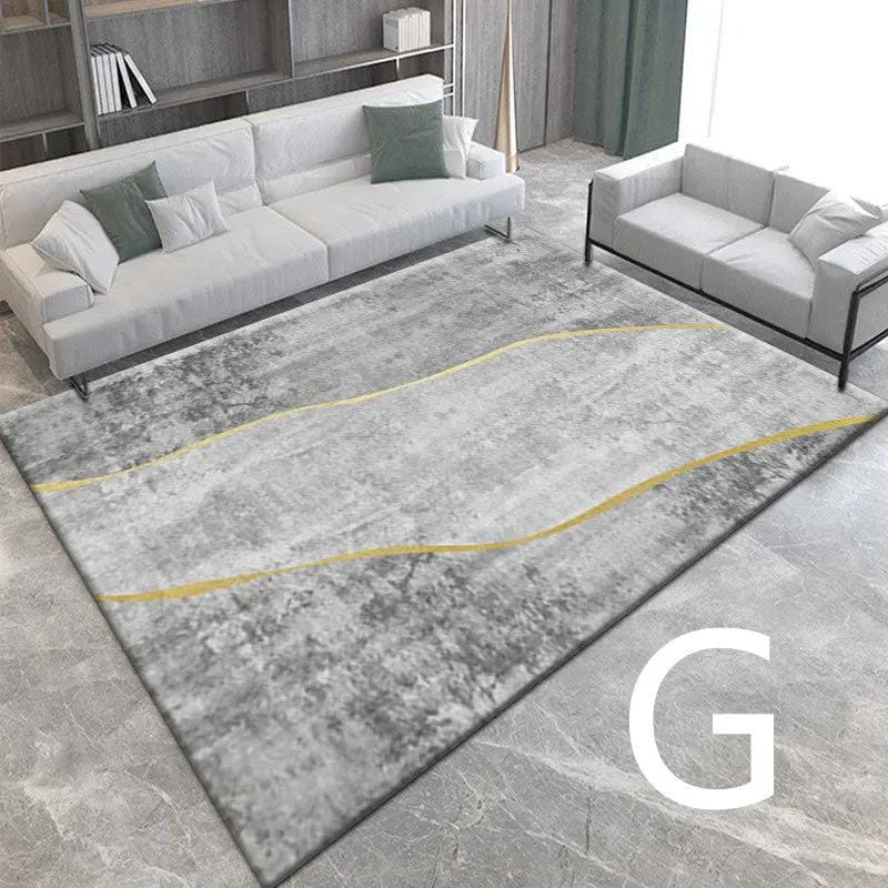 Monarch Lines – 3D Modern Area Rug G / 40x60cm by Simple Homes