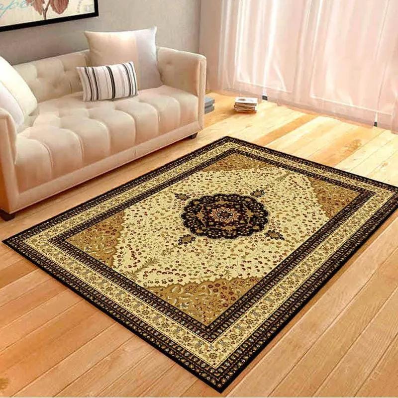 Neutral Harmony – 3D Minimalist Rug 2style / 140X200 by Simple Homes
